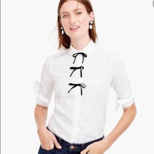 JCrew shirt with bows